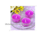 haonai hot sale!candles with party glass cup